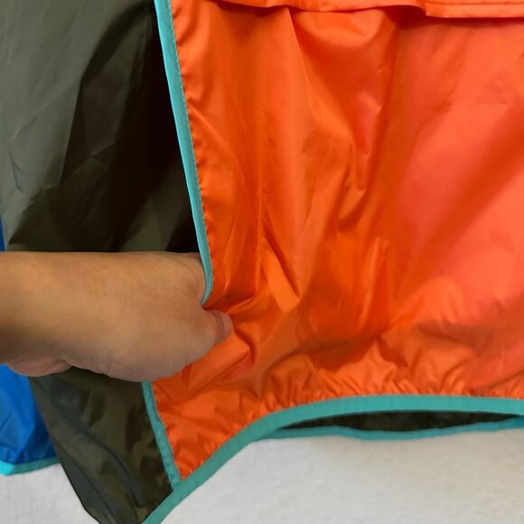 COTOPAXI Teca Half Zip Windbreaker Jacket Colorblock Hooded Outdoor - Picture 5 of 8